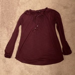 White House Black Market, small, burgundy